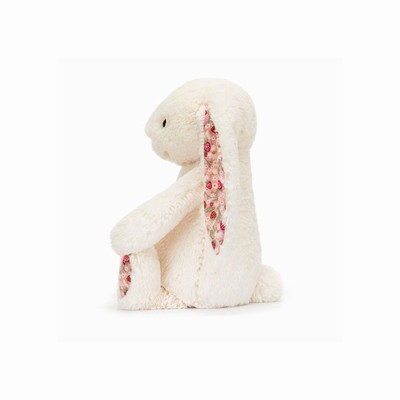 Jellycat Blossom Cream 'Berry' Bunnies New Zealand | AIRYF3487